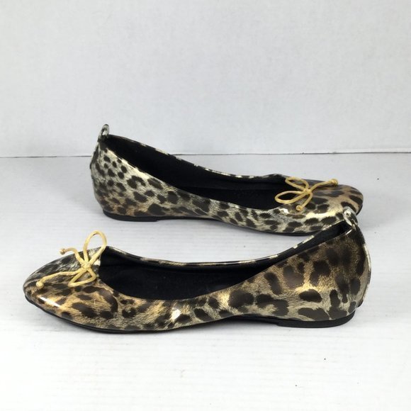 Chico's Leopard Print Flats Size 7 - Picture 5 of 8